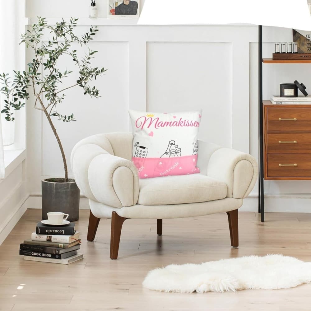 Set di federe per mamme (2 pezzi), 6 federe – Rosa