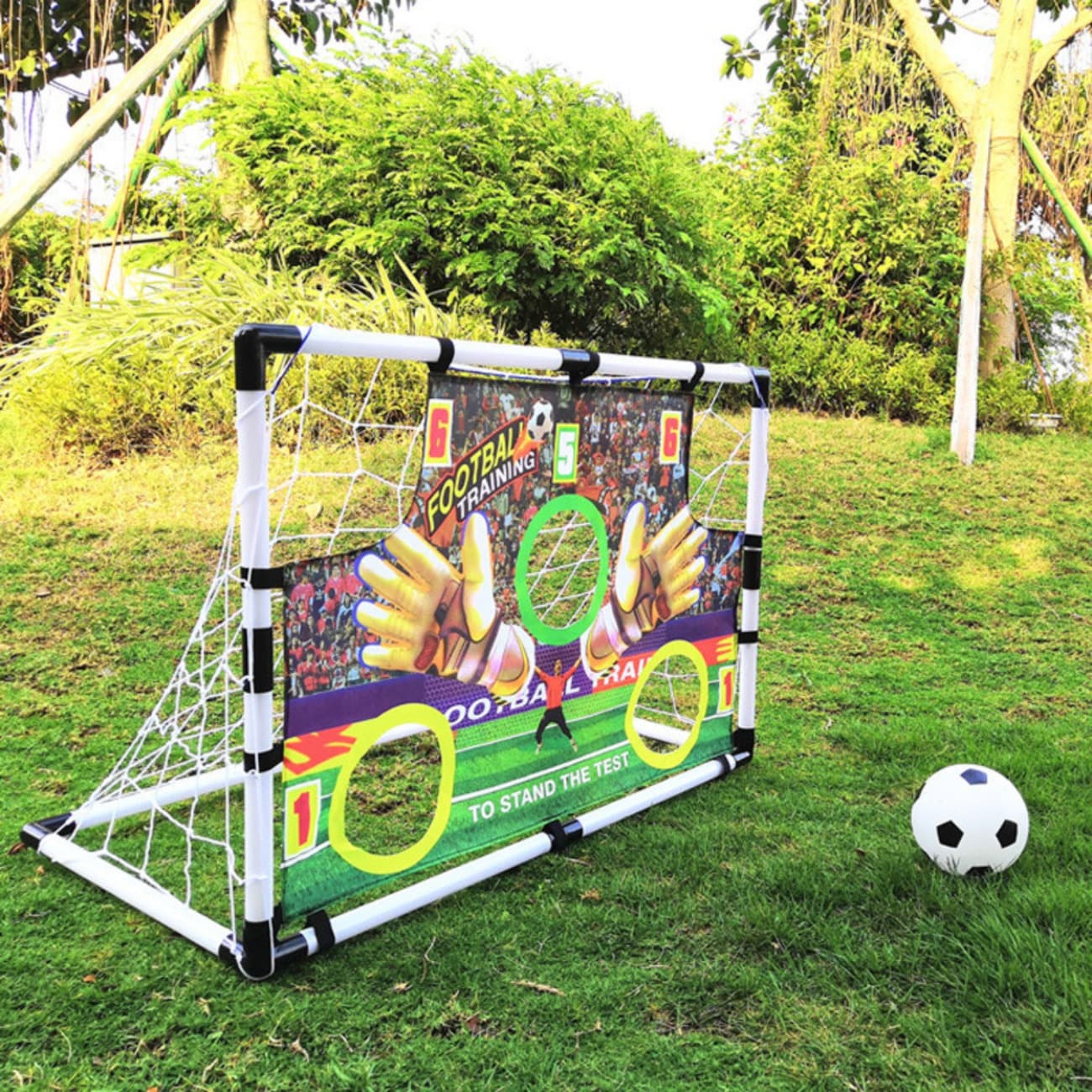 Set de but de football portable intérieur extérieur