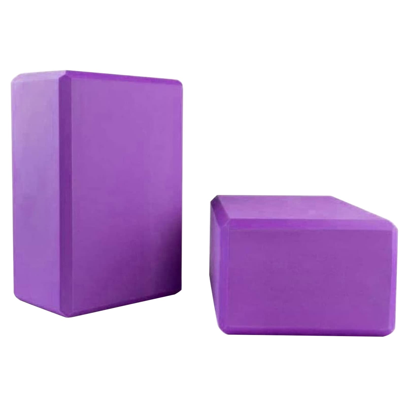 Set de 2 blocs mousse légers violets