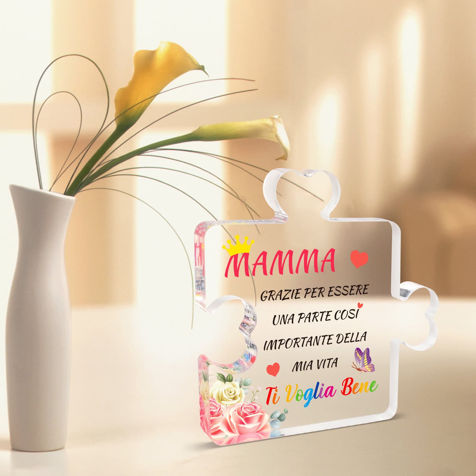Acryl-Puzzle-Deko als Geschenk für besondere Anlässe
