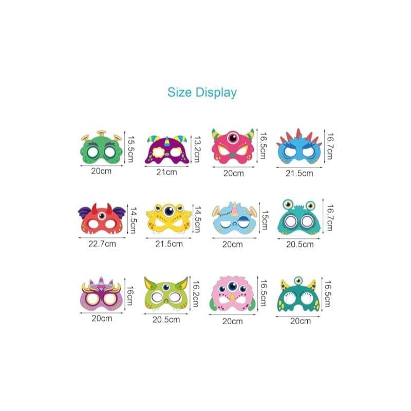 Monster Mask Craft Kit with 52 Pieces