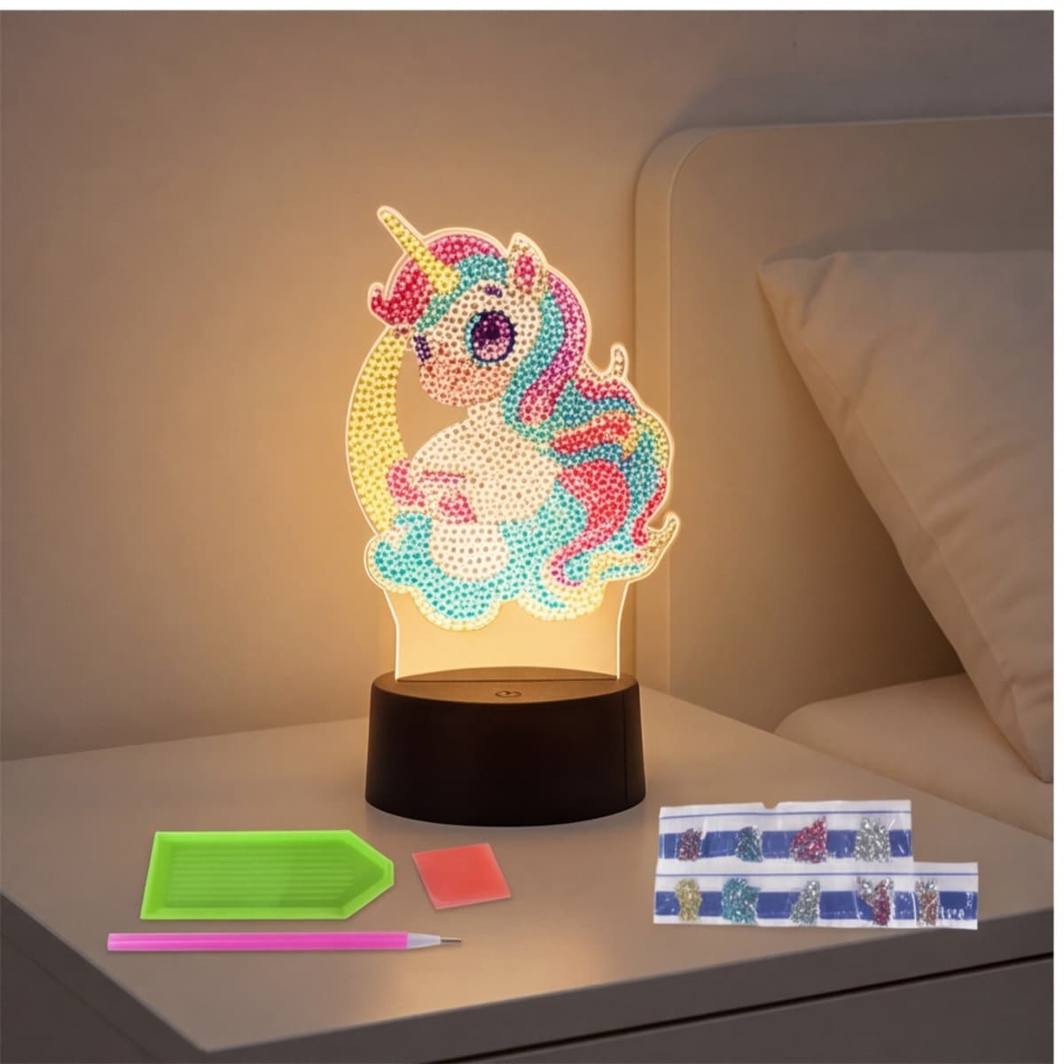 Kit peinture diamant licorne pour se détendre
