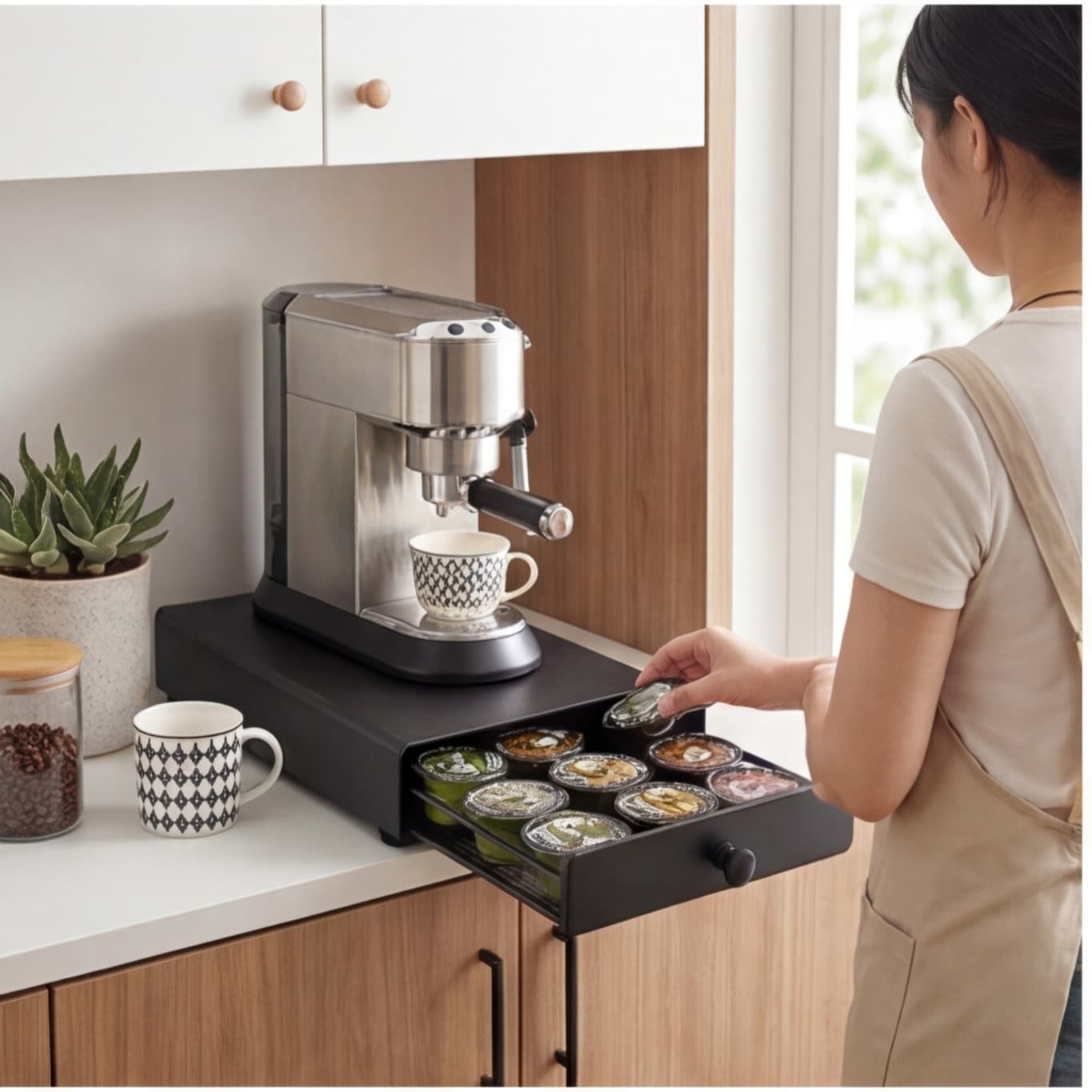 Coffee Capsule Drawer Organizer