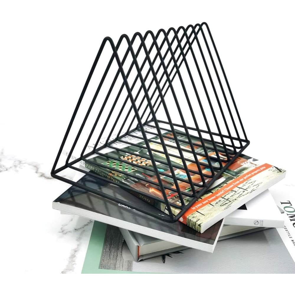 Zeitschriftenhalter mit 9 Fächern, 2er-Set