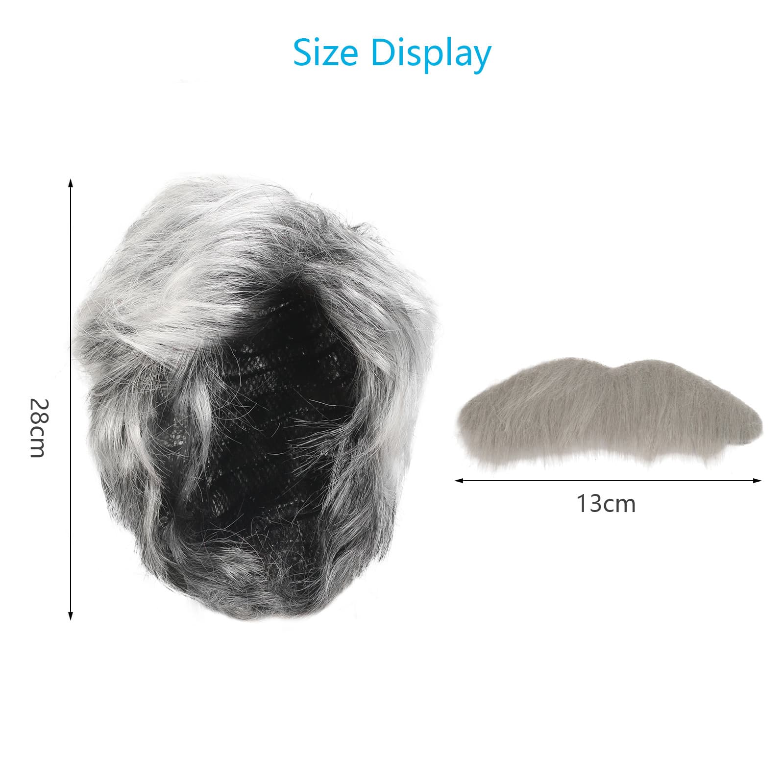 Grandpa Costume Set with Wig and Beard
