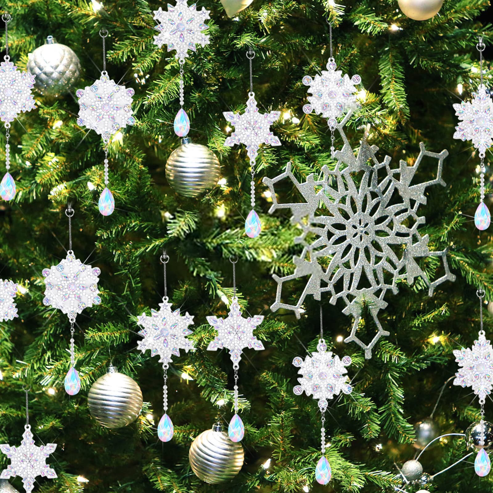 Diamond Painting Noël set 6 porte-clés DIY