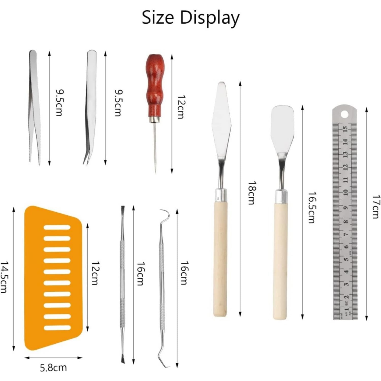Party Decorations & Accessories—17-Piece Vinyl Weeding Tools, Plotter Accessories, DIY Craft Tool Set, Weeding Tool, Plo