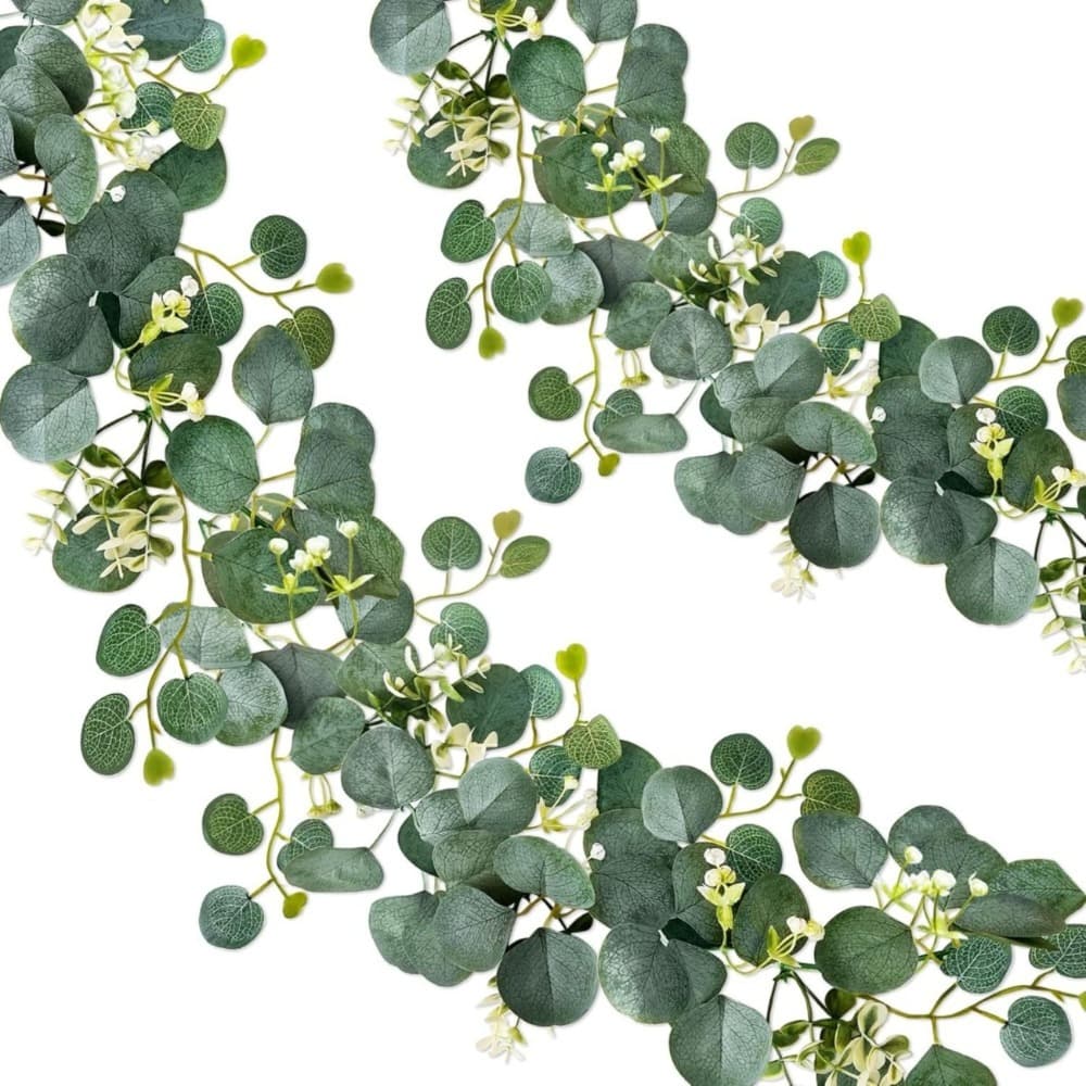 Künstliche Eukalyptusranken, 1,8 m, 2 Stück