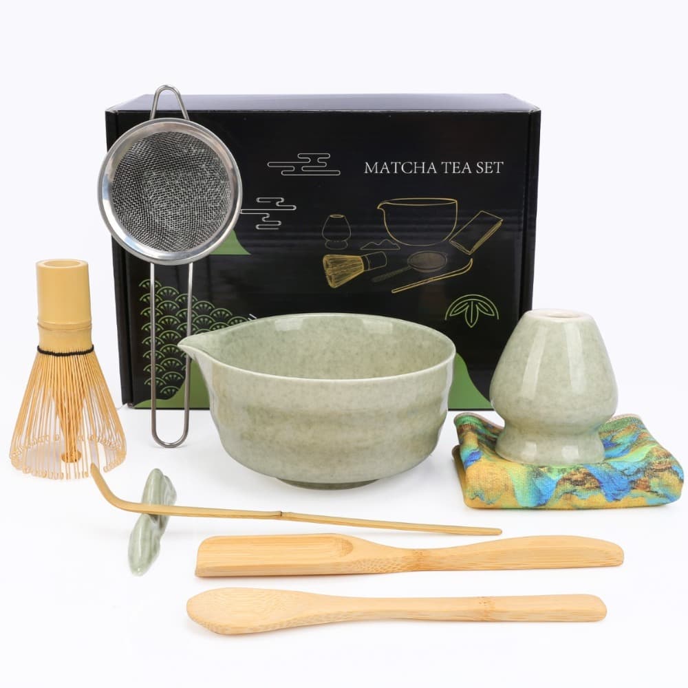 9-Piece Matcha Set with Bowl and Whisk
