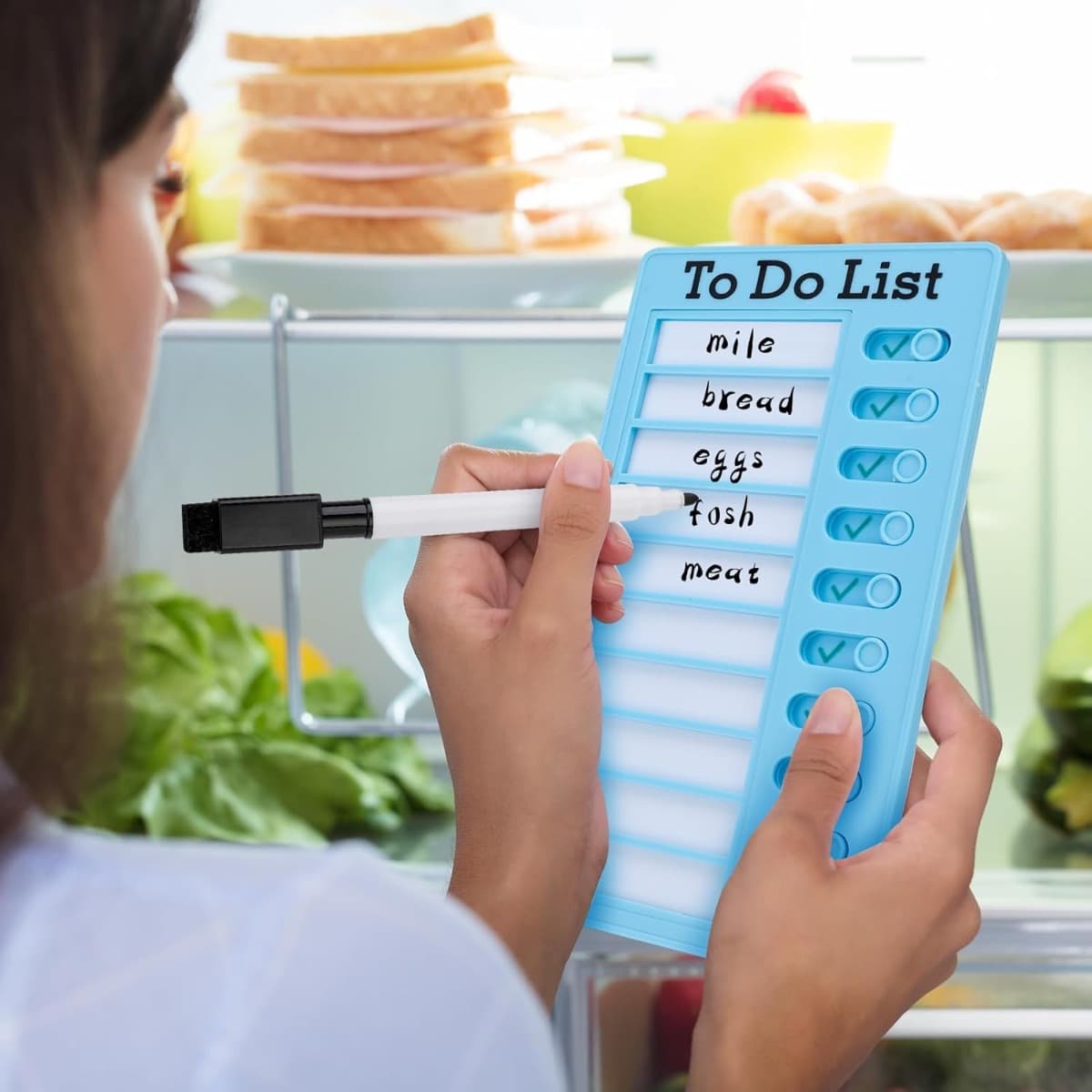 22-teiliges To-do-Listen-Set mit 4 Checklisten-Tafeln