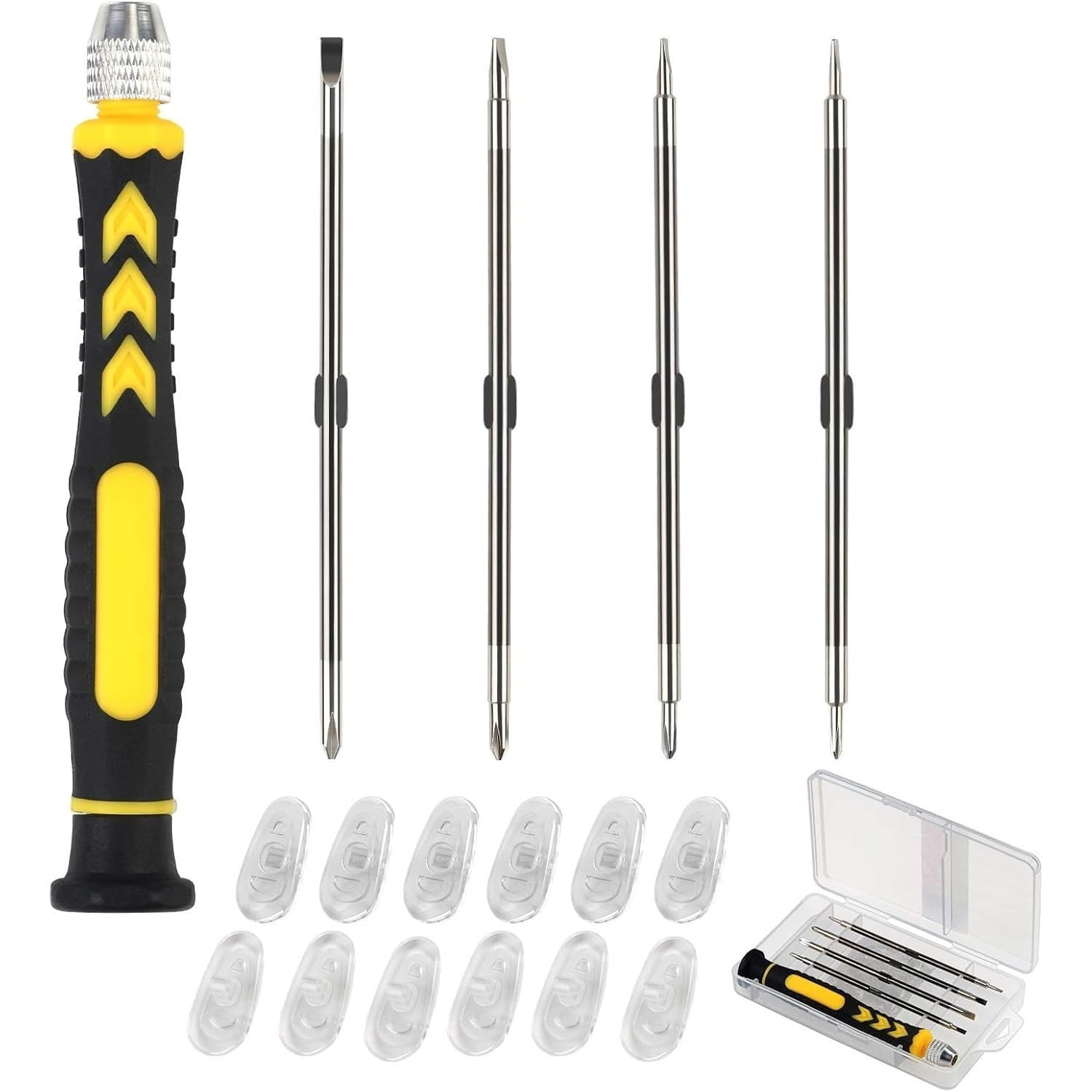 18-teiliges Mini-Schraubendreher-Set für Brillen und Feinarbeiten