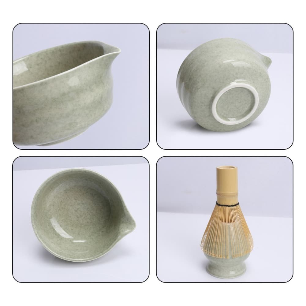 Set matcha da 9 pezzi con ciotola e frusta