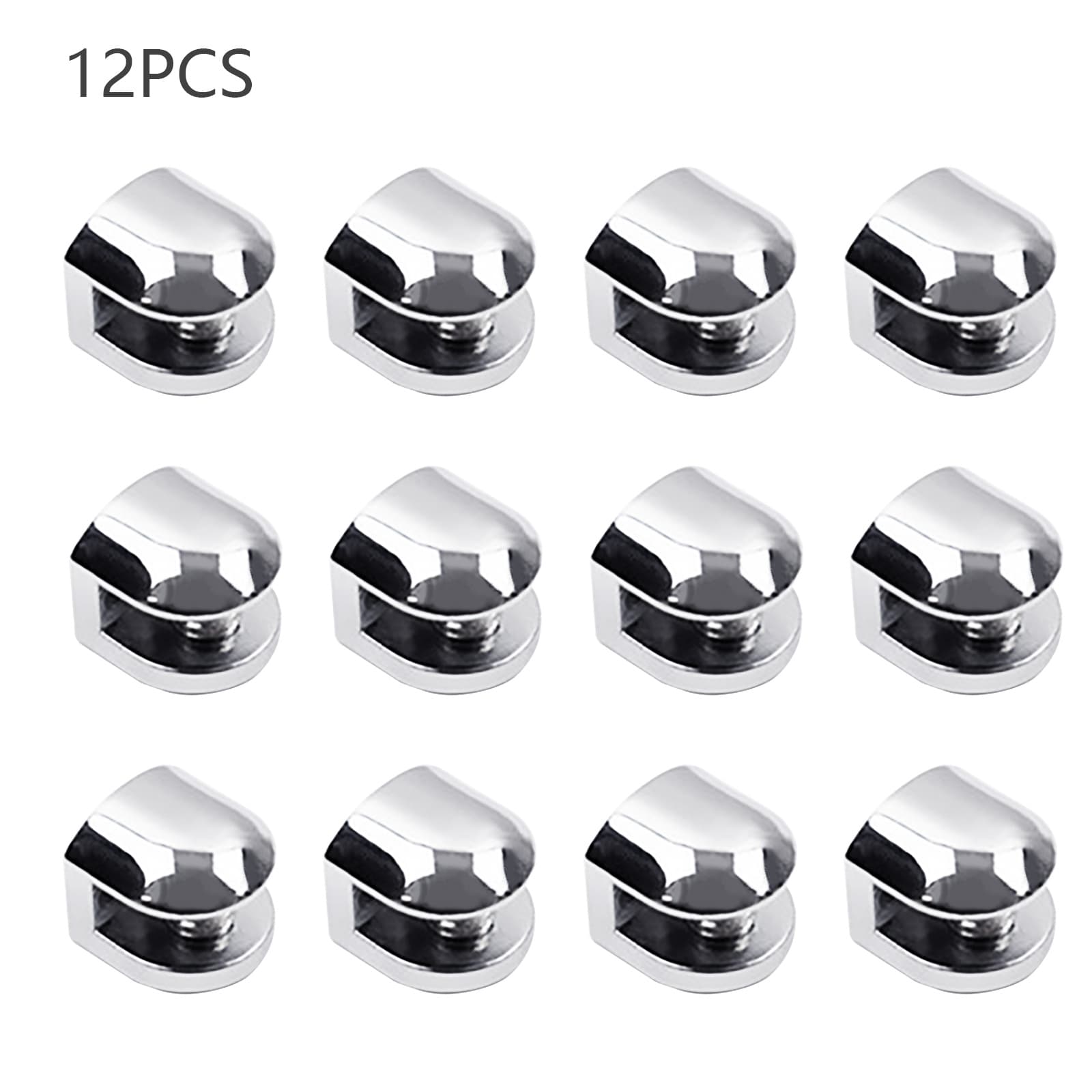 Glashalter Set mit 12 Universalhaltern
