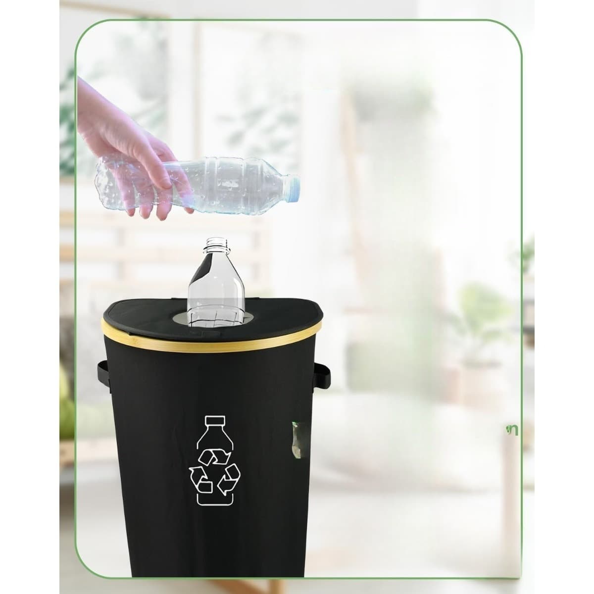 طقم هدايا حفلات مع حامل زجاجات وحقيبة خيزران