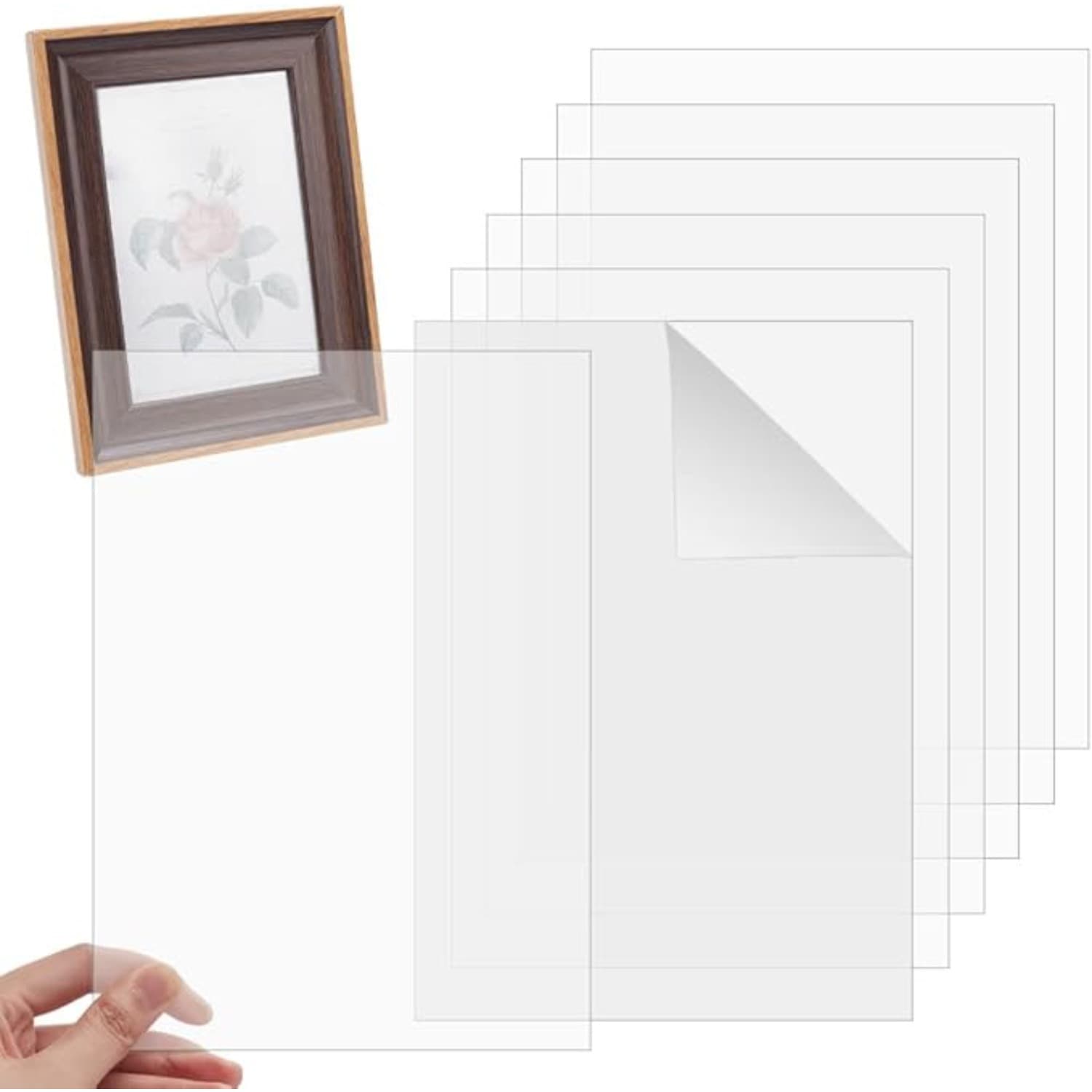 16-teiliges Künstler-Set mit Acrylplatten und Pinseln