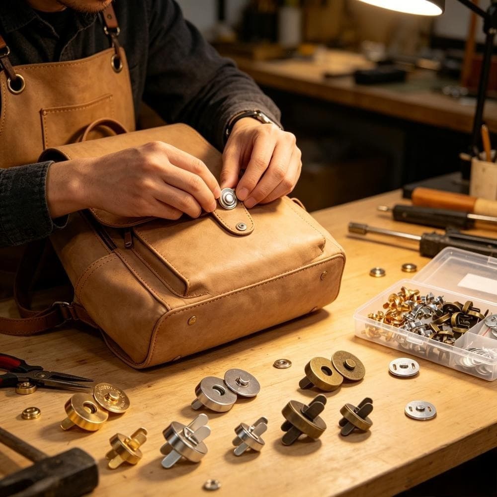 Set di 30 bottoni magnetici per lavori creativi