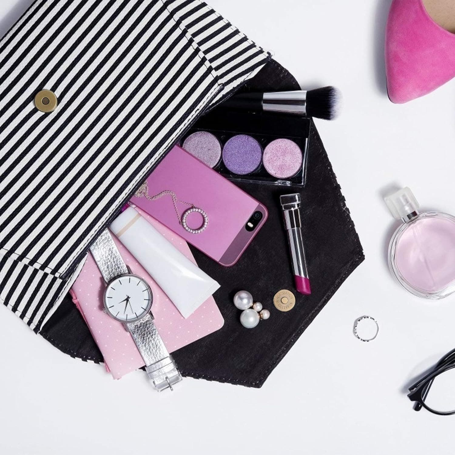 Kit DIY 64 pièces avec anneaux, boucles et mousquetons