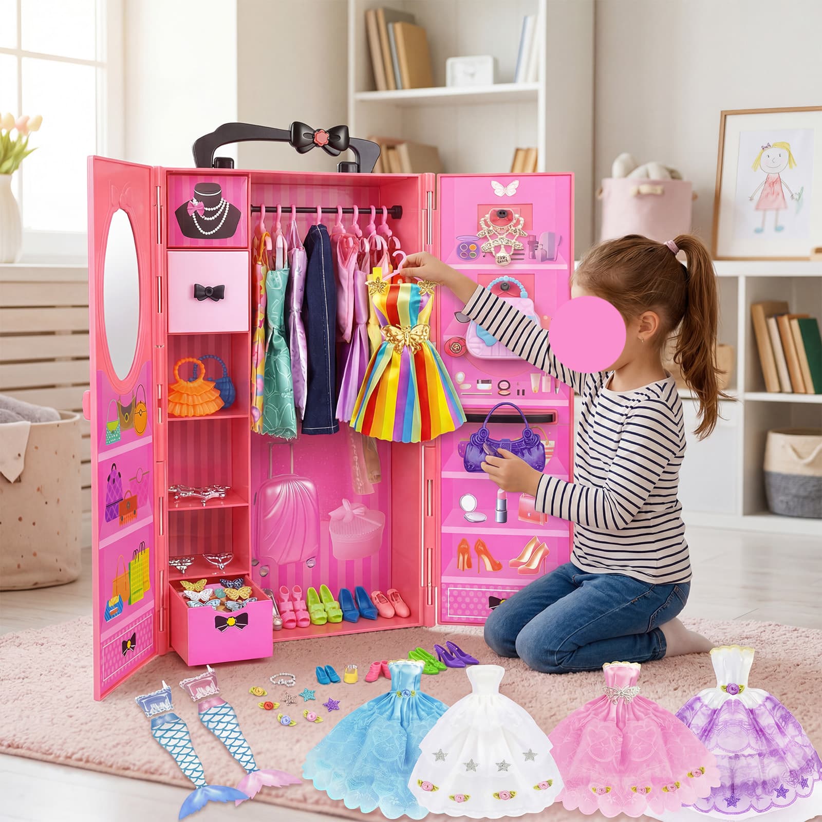 84-Piece Collector Set with Miniature Accessories