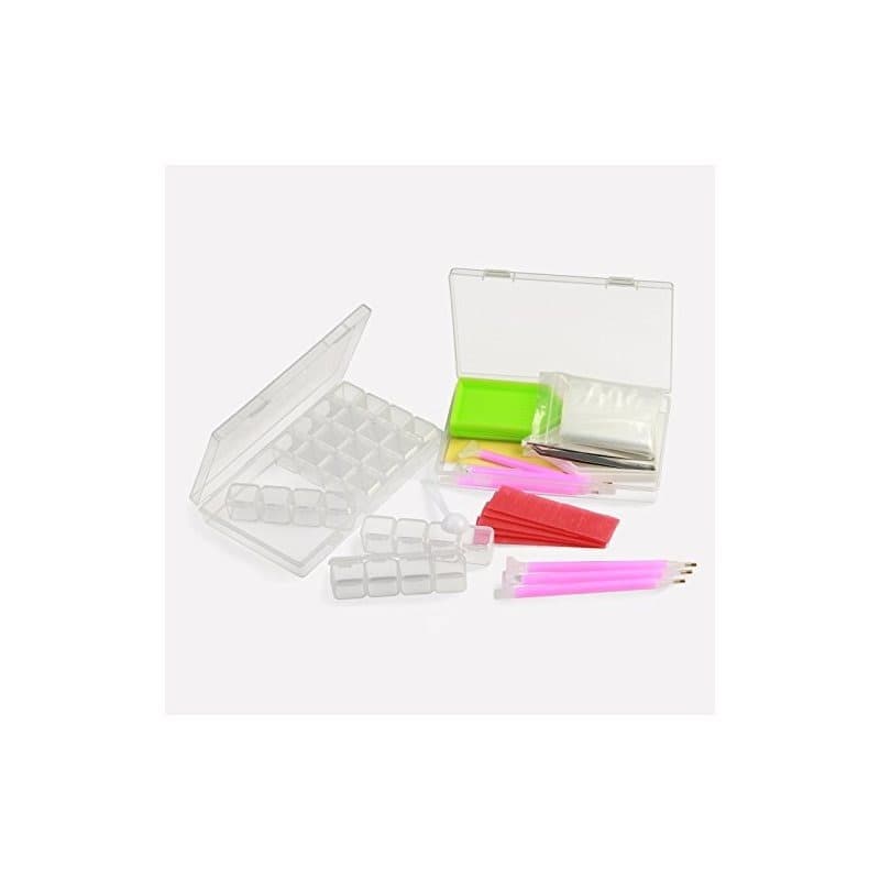Kit d'outils Diamond Painting, 46 pièces