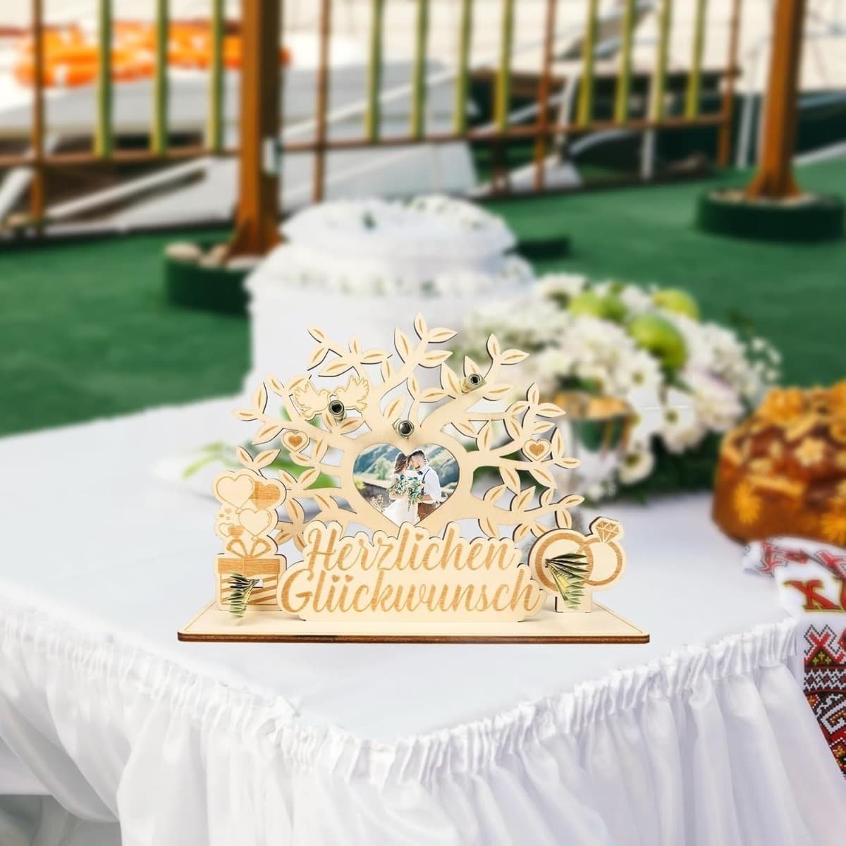 Geldbaum-Deko für Hochzeitstische