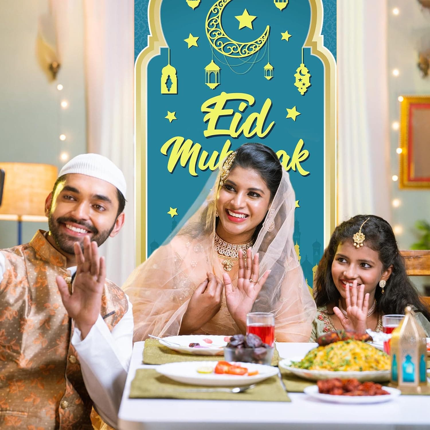 Ramadan Mubarak Banner 180 x 90 cm