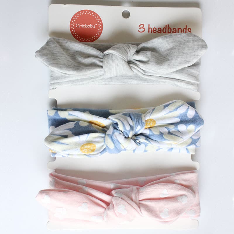 Bow Tie Headband Set - Schickes Haarband-Set mit Schleife
