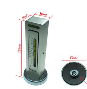 Livello di posizionamento auto magnetico livello a bolla quattro ruote