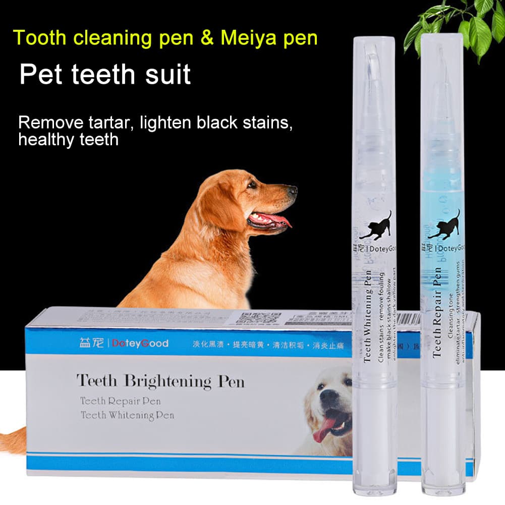 Reparatur-Set für Tierzähne - Reinigungspen für Hund & Katze