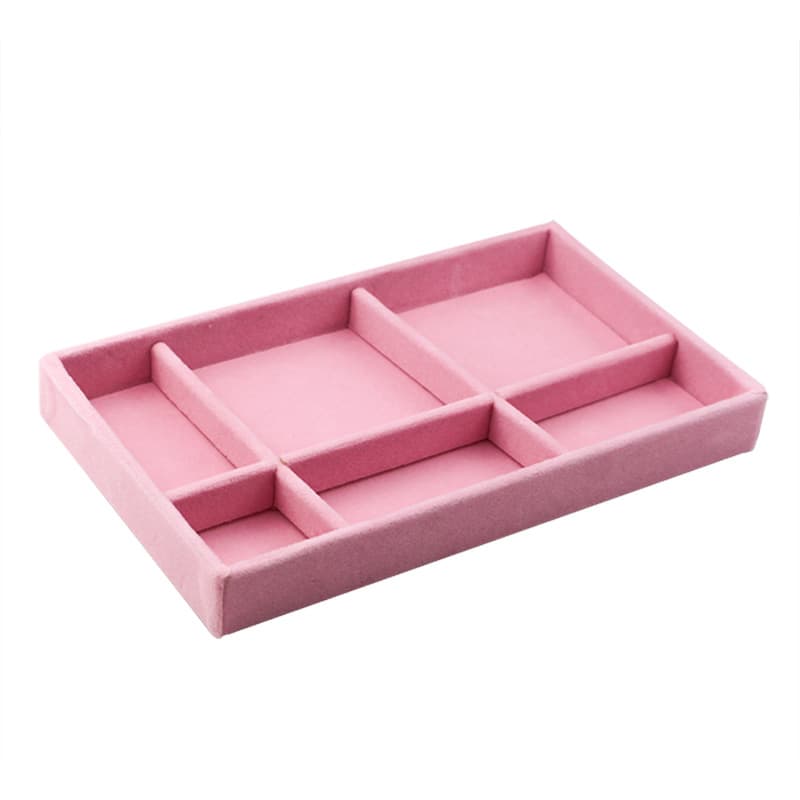 Caja de almacenamiento de joyería: Pendientes de franela y más