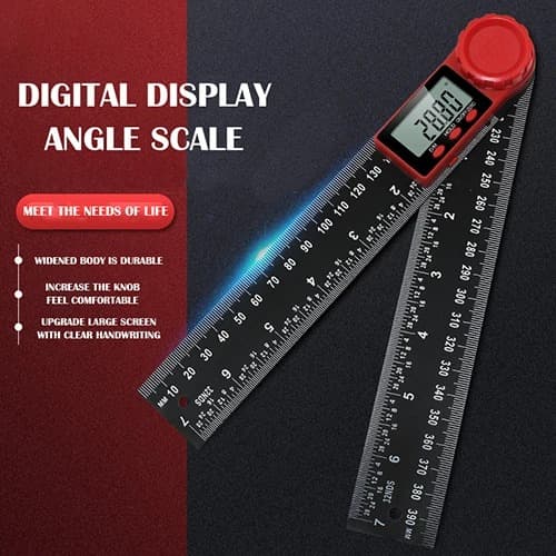 Digitaler Winkelmesser mit 2-in-1-Anzeige