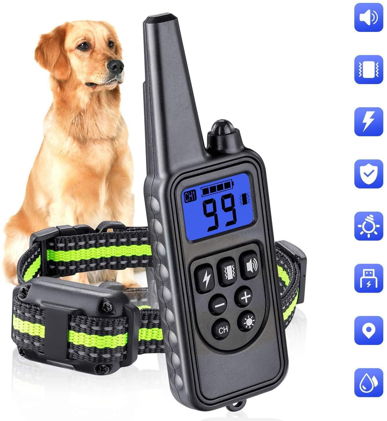 Collier éducateur pour chien et animal de compagnie 800M