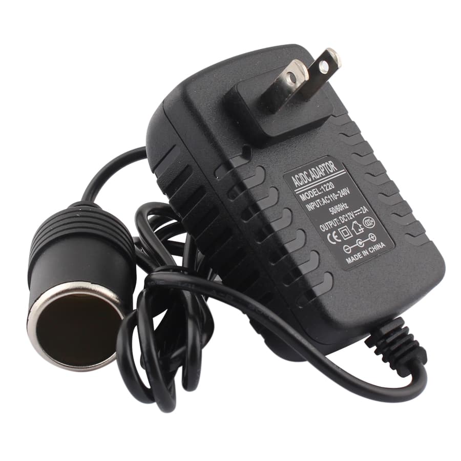 Adattatore da 220V a 12V per accendisigari dell'auto