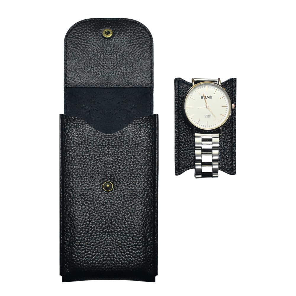 Caja de cuero protectora para dial de reloj