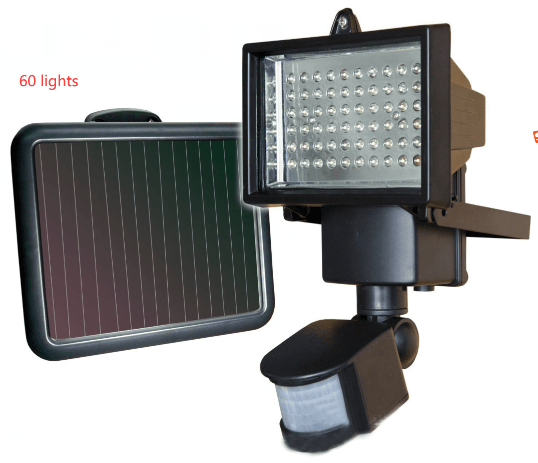 Led Solar Infrared Body Sensor Lamp Floodlight