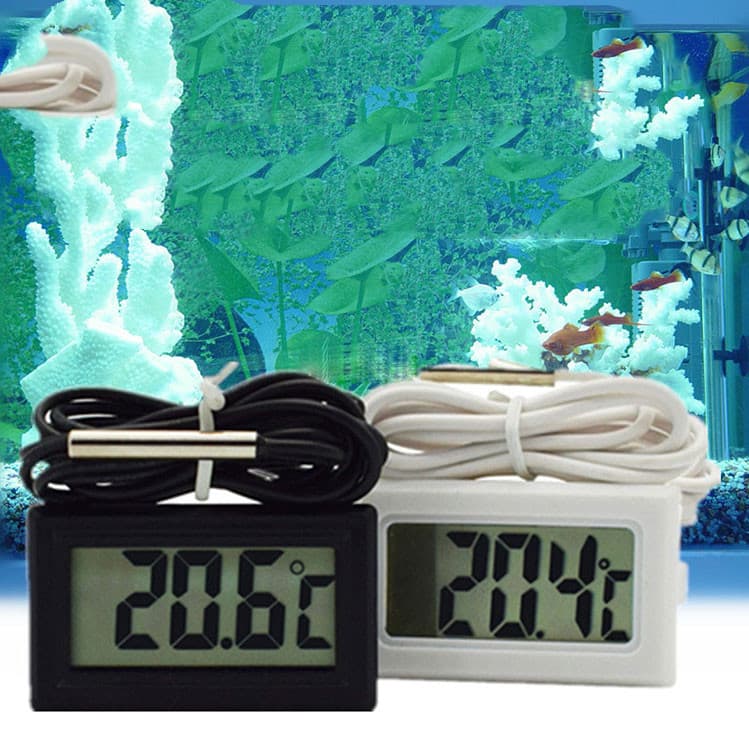 Elektronischer Flüssigkristall-Thermometer für Aquarium