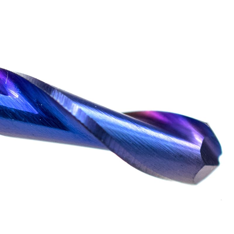 Aluminium-Doppelschneiden-Spiral-Kugelendfräser