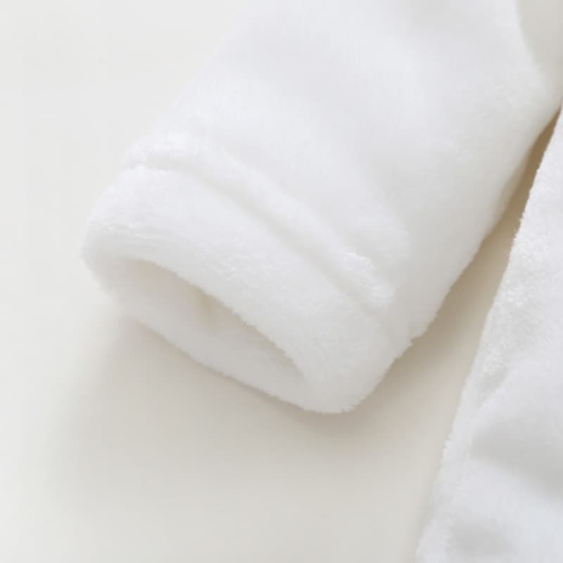 Set domestico per bambini in flanella doppia faccia, con piedi in velluto spesso e caldo per bambini