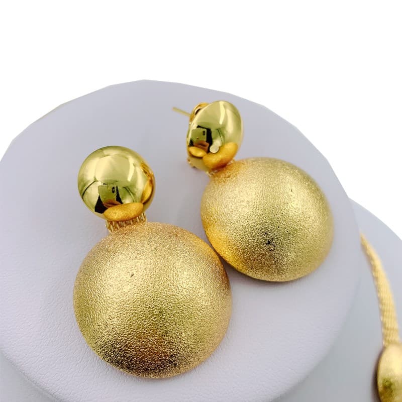 Vierteiliges Alu-Schmuck-Set