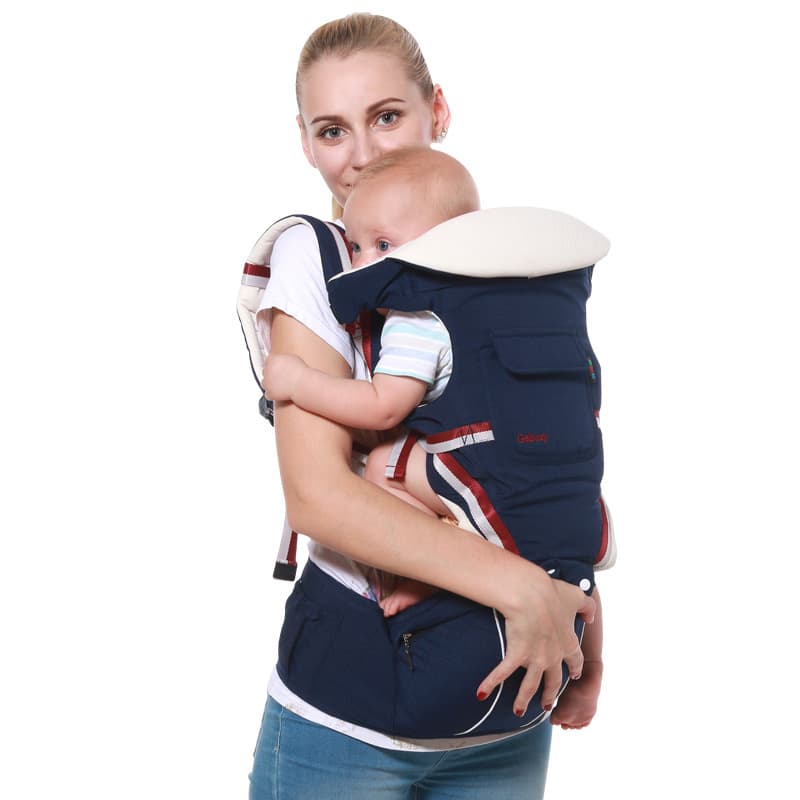 Tabouret de taille pour enfants à quatre saisons avec bretelle pour bébé respirant