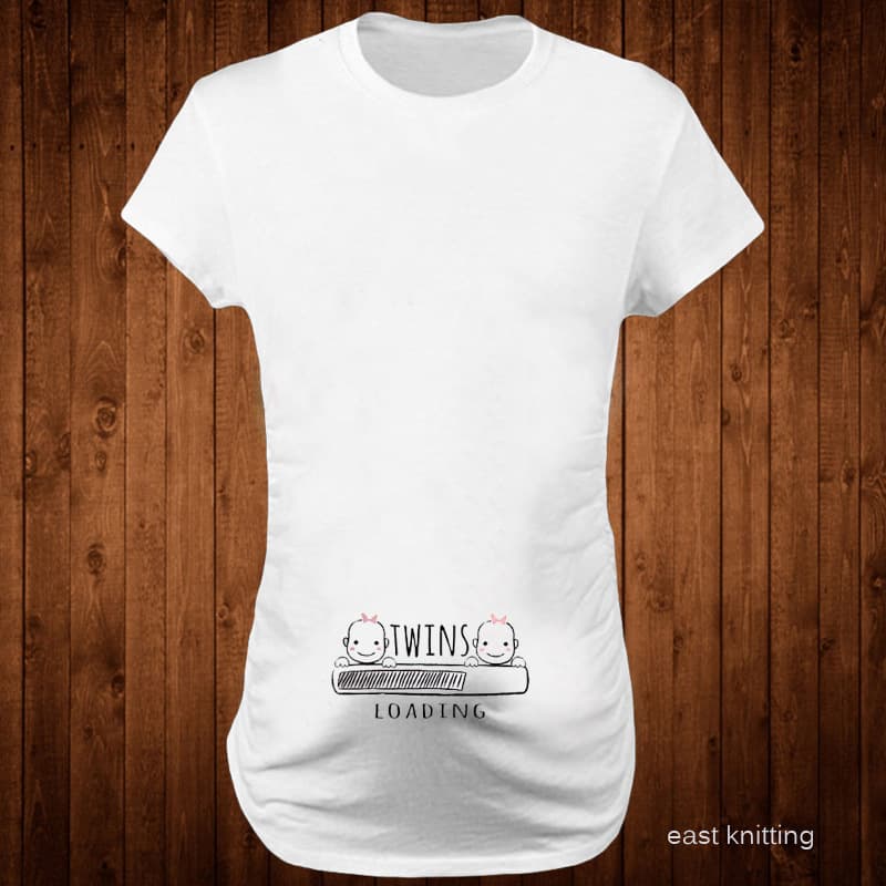 Maternity Comfort Top - Large Women's Short Sleeve T-Shirt
