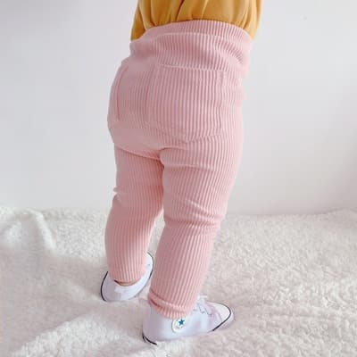 Dünne Baumwolle-Leggings im Fashion-Stil