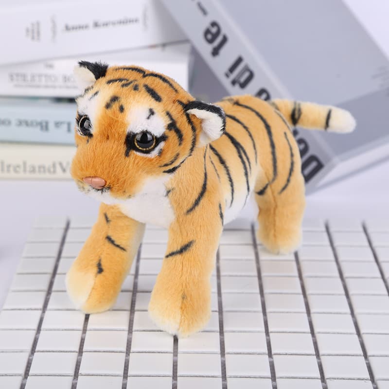 Poupée de peluche de jouet tigre Simulation Station