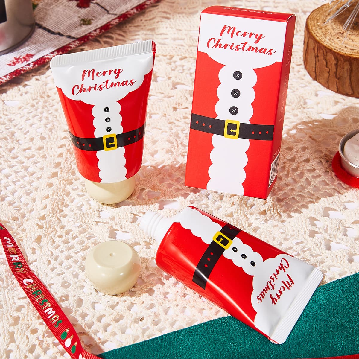 Santa Claus Handcreme-Set - Hypoallergen, Glycerin & Ceramide Reich, Feuchtigkeitspflege Fur Alle Hauttypen, Ideal Als Weihnachtsgeschenk Mit Pflanzen