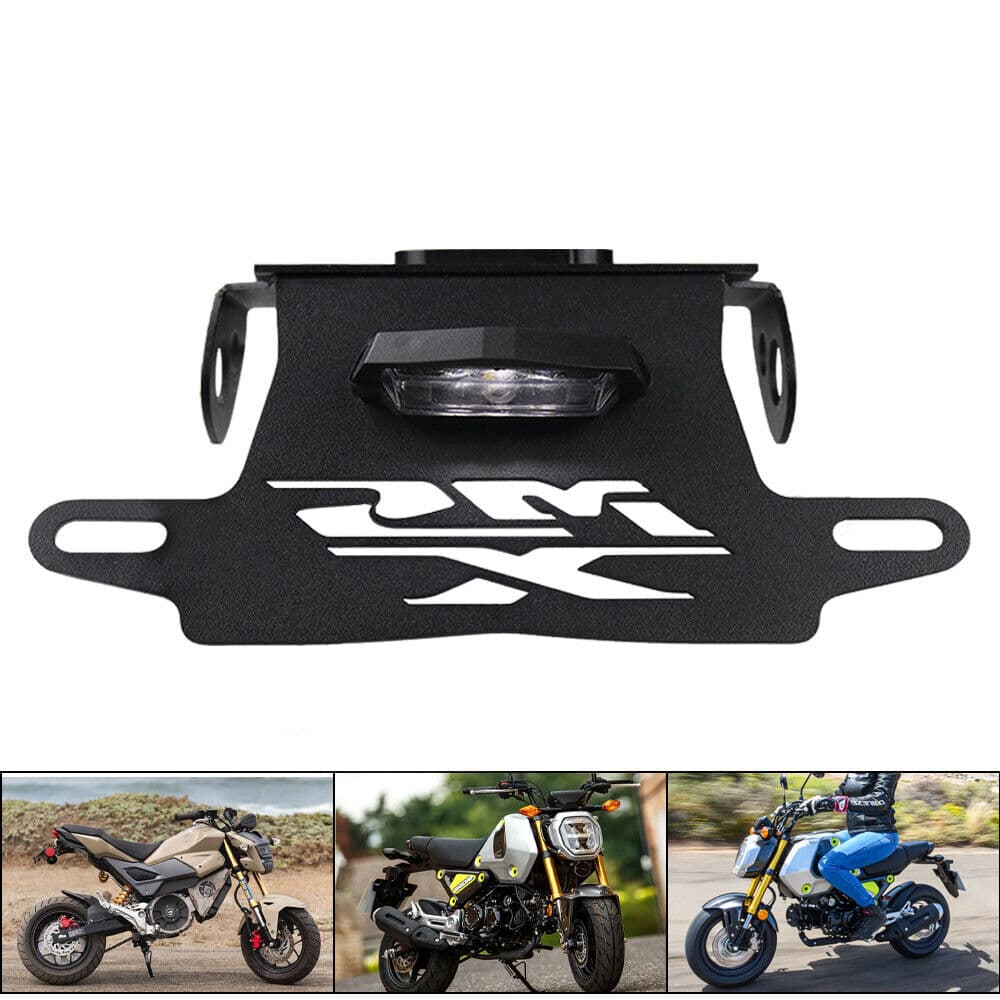 Staffa per targa posteriore a LED con montaggio laterale per Grom MSX 125 (2022)