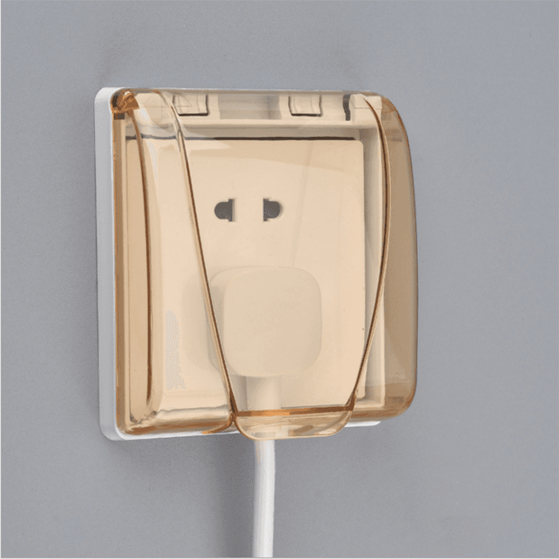 Waterproof Box Household Bathroom Adhesive Splash-proof Box Wall Switch Socket Protective Cover