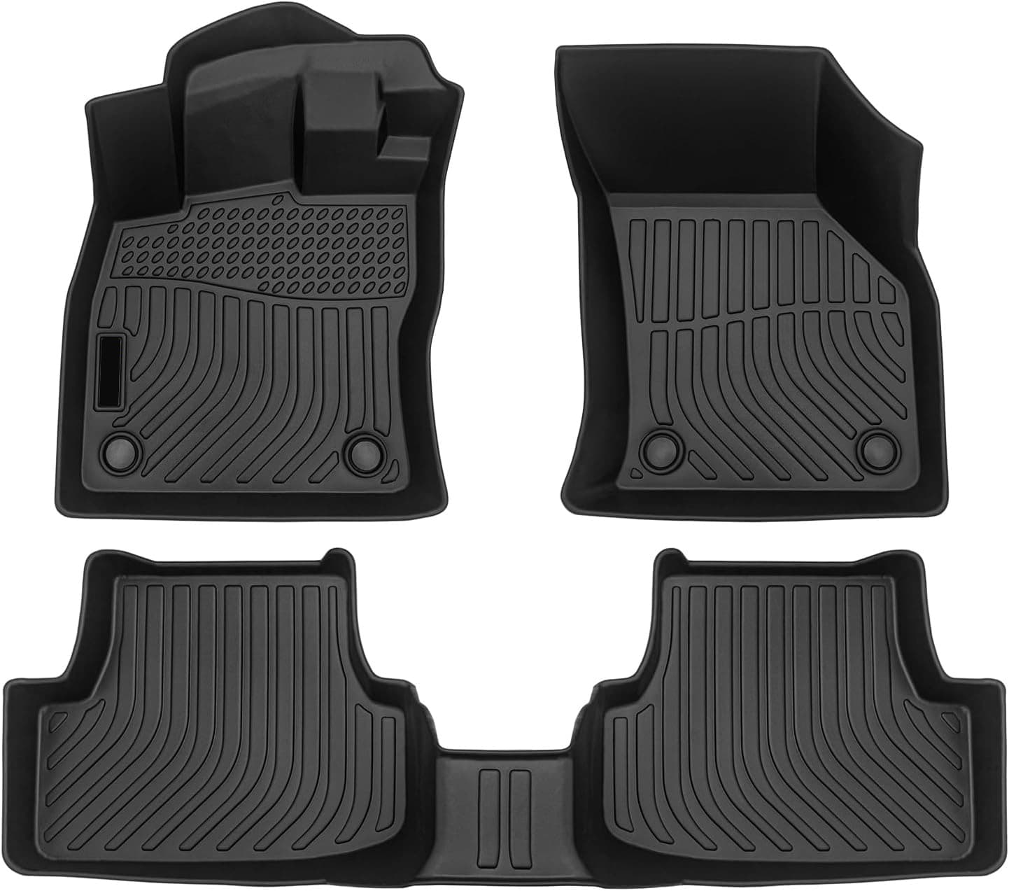 Alfombrillas TPE para VW Golf 8, 2021–2025, set completo