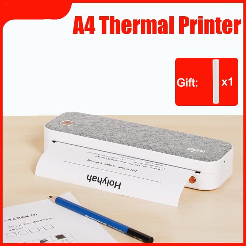 Kompaktes A4 Mini-Drucker Haushaltsgerät - Tintefrei & Fehlerfrei