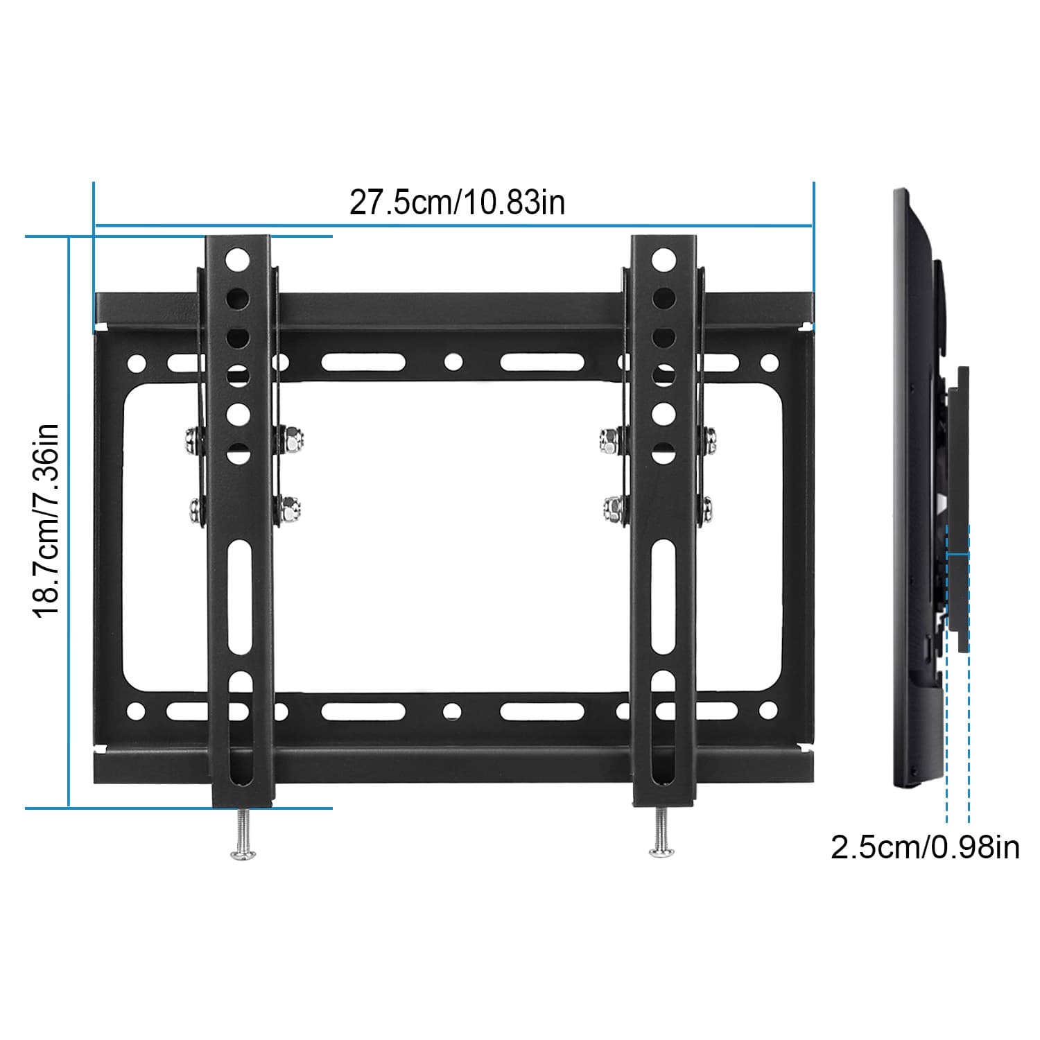 TV Wandhalterung Neigbar für 13-42 Zoll LED/LCD/Plasma TV VESA 200x200mm