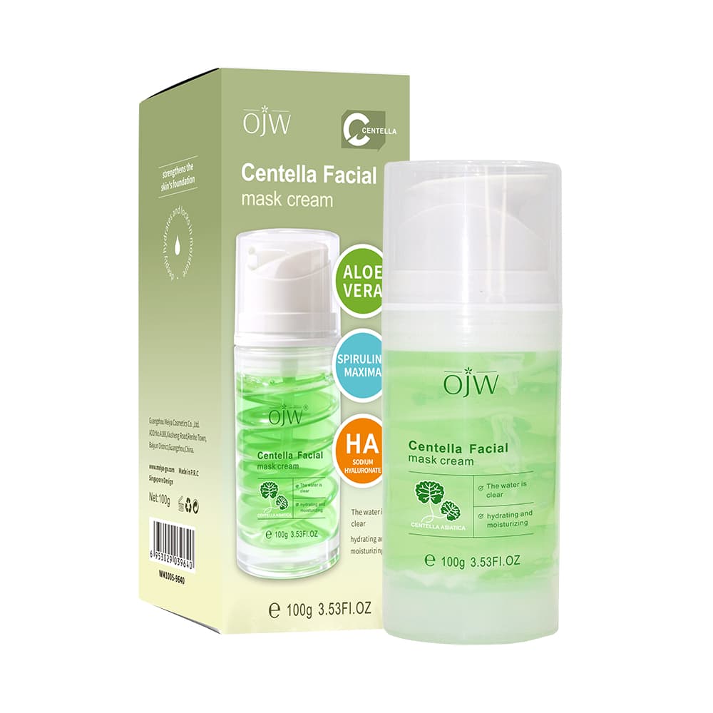 Maschera facciale lenitiva OJW Centella -9640 Verde
