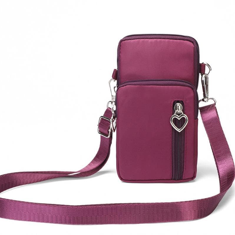 Damen-Multifunktionsbeutel - Geldbeutel, Messenger Bag, Card Case, Mini-Schultertasche, Mobiltelefon-Tasche